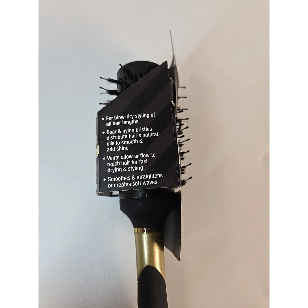 Conair Velvet Touch Vent Hair Brush Dry, Style ~ Black ~ * New*